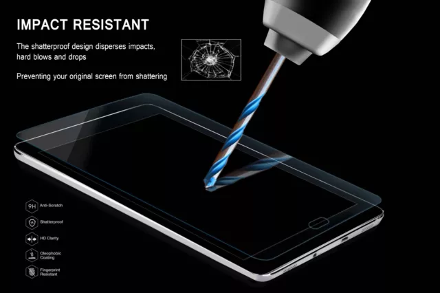 Tempered Glass Screen Protector Galaxy Tab A 10.1inch SM-T580/T585 - (2016) 2