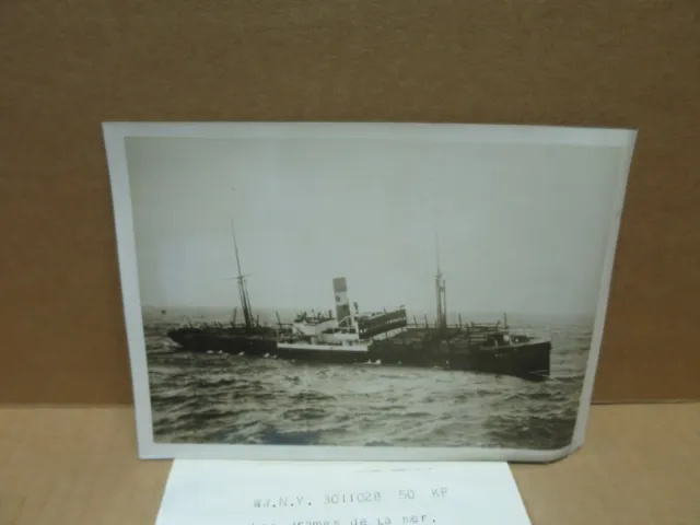 Sinking of the Swedish liner ovidia photography 1930