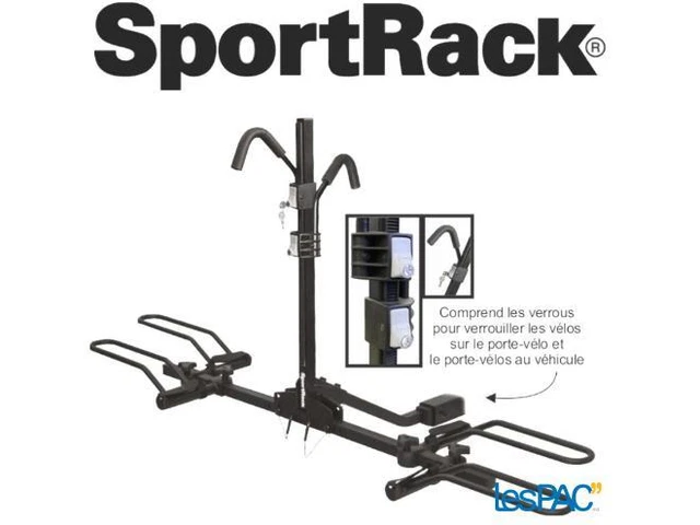 Bike Platform Sportrack Velo SPORT RACK SR2901LR 2-Bike Lock And