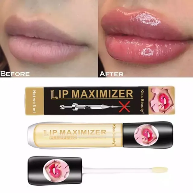 Lippenplumper extremer Lippenglanz Maximizer Plump Volumen größere Lippen feuchtigkeitsspendend UK