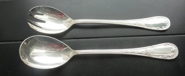 A 1910 ARGENTAL ménagère 86 pièces métal argent modèle art nouveau couvert chic | Métal argenté