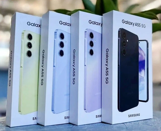 NEW SAMSUNG GALAXY A55 5G 128GB all colours 8GB RAM Unlocked A556E/DS