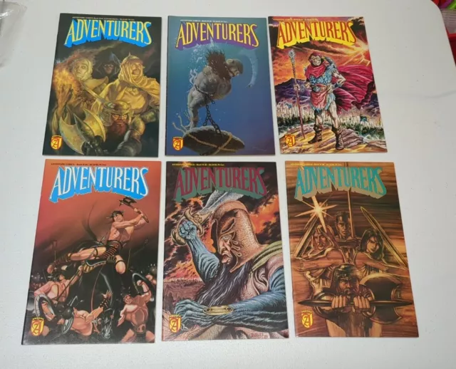 Adventure Comics Book III, #1-6, The Adventurers, 1989, Steve Milo, Kent Burles