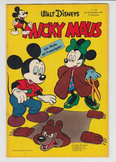 Micky Maus 1959 Heft 48