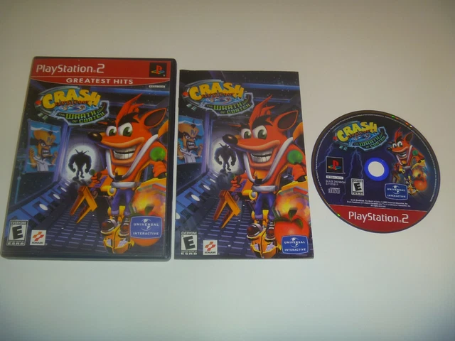 CRASH BANDICOOT THE Wrath Of Cortex (2002) Sony Playstation 2 PS2 Game ...