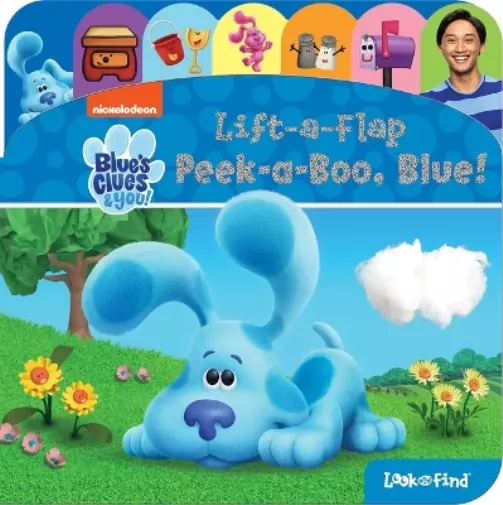 P I Kids Blues Clues & You Peek A Boo Blue Lift A Flap Board Book (Relié)