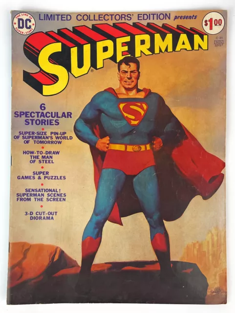 DC Comics Limited Collectors Edition Presents Superman C-31 Nov 1974 Comic Book
