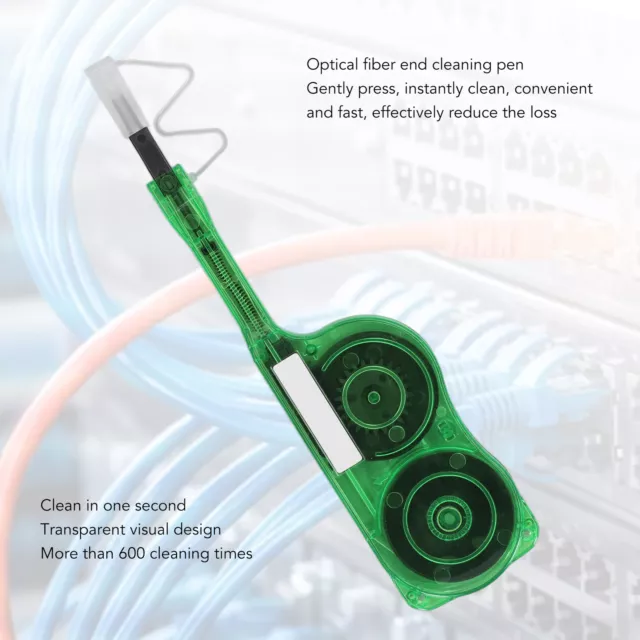 Fiber Optic Cleaner Anti Static Resin MPO MTP Cable Cleaning Pen For Repairing✈