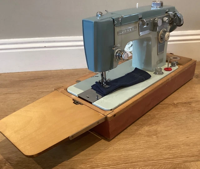 JONES BROTHER ZIG Zag Heavy Duty Sewing Machine Serviced With Warranty £185.00 PicClick UK