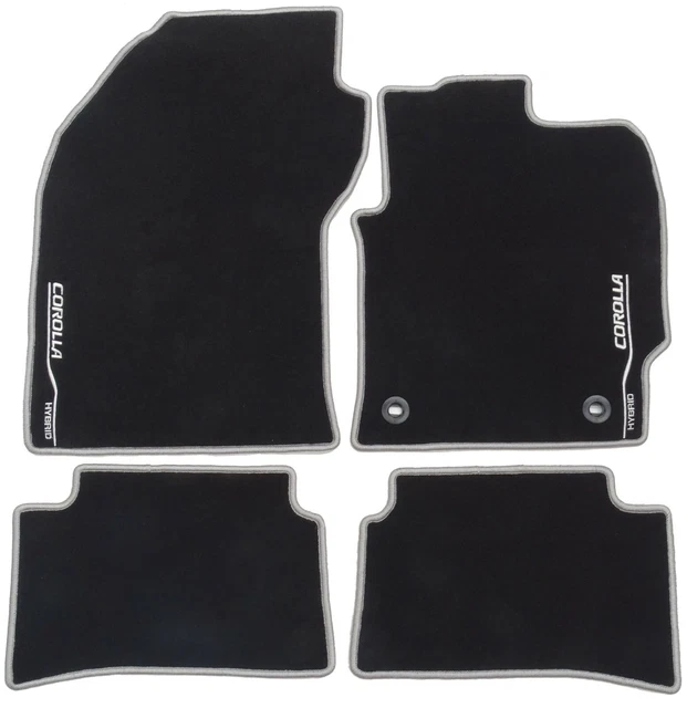 TOYOTA COROLLA TOURING Sports Hybrid 20182022 Velour Floor Mats Set Of