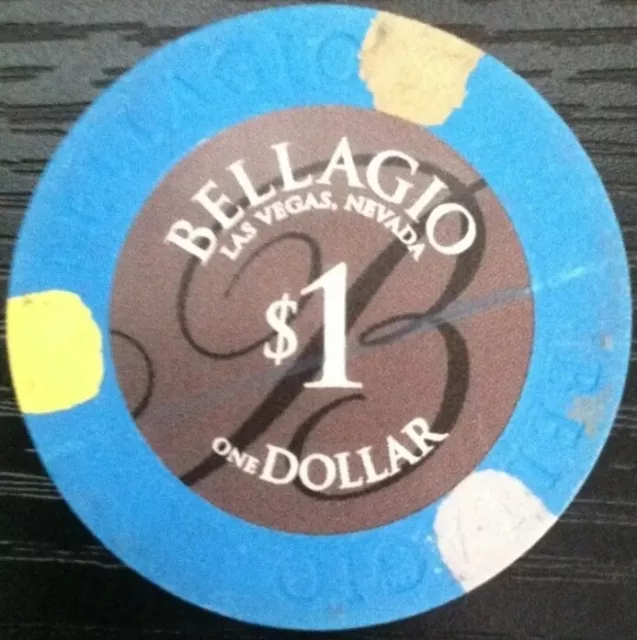 $1 Casino Chip Bellagio Hotel Casino Las Vegas, Nevada