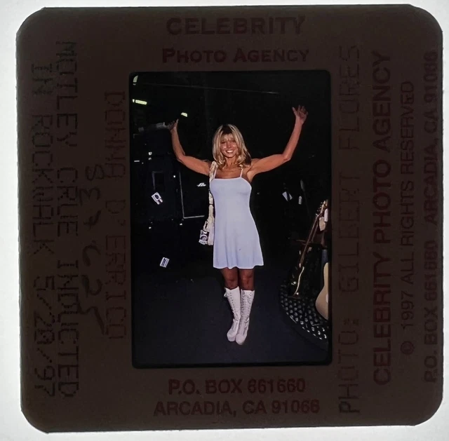 1997 DONNA D’ERRICO Playboy Playmate Baywatch 35mm Slide Photo