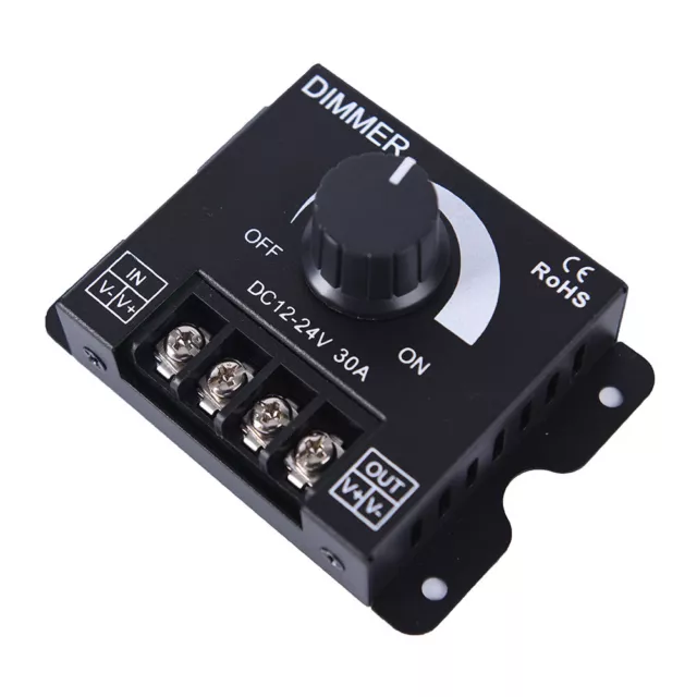 DC 12V/24V 30A Variateur De Luminosité Pour Led Strip Single Color Blaclm EUR 6,83 PicClick FR
