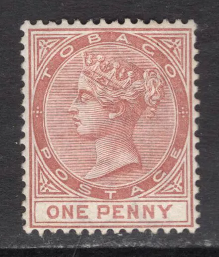 M21927 Trinidad & Tobago-Tobago 1880 SG9 - 1d Venetian red.