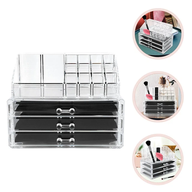 Make-up-Behälter Aus Acryl Transparentes Lagerregal Klare Lipglosse Kosmetik