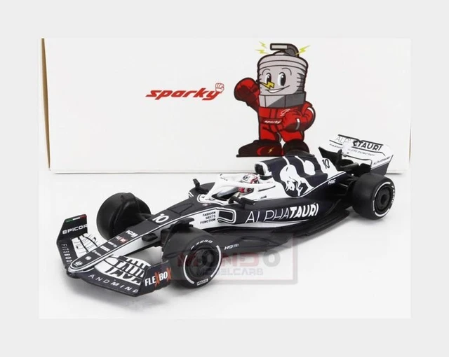Miniature Spark Alpha Tauri AT03 – Pierre Gasly #10 – Belgian GP 2022 – 1/43