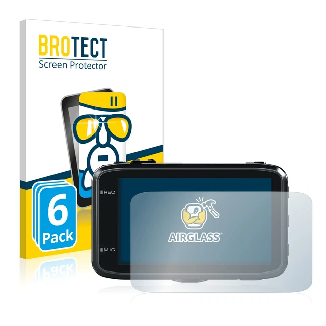 6x Pellicola Protettiva Vetro per Kenwood DRV-830 Protezione Proteggi Schermo