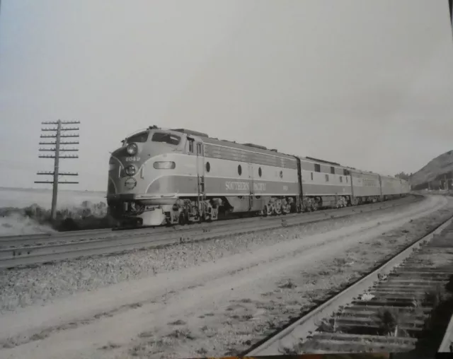 Railroad Photograph Southern Pacific Coast Daylight #99 1958
