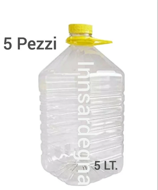 Bottiglie Plastica Trasparenti 226g Con Tappo Nero | Green Direct | 20 Pezzi + Tappi |
    Ideali Per Frullati E Succhi