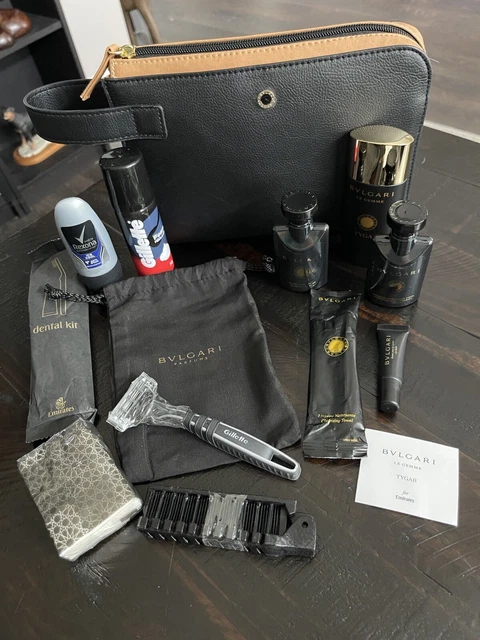 BVLGARI】エミレーツ航空ファーストクラスアメニティキット（メンズ