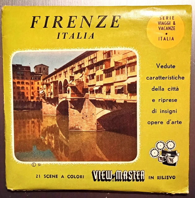 View Master   Firenze  1608  1609  1609 B  In Italiano  Non Comune