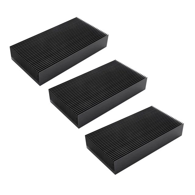 3X Durable Silver Aluminum Heating Body with Radiant Slat 8D2Q9