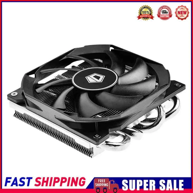 ID-COOLING IS-30 CPU Air Cooler with PWM Cooling Fan 4 Direct Contact ...