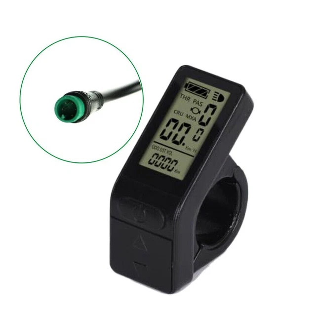 Pannello LCD universale per bici elettrica 24V 36V 48V e 60V