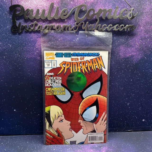 Web of Spiderman #125 1st Green Goblin: Phil Urich-Goblin King Marvel Comics