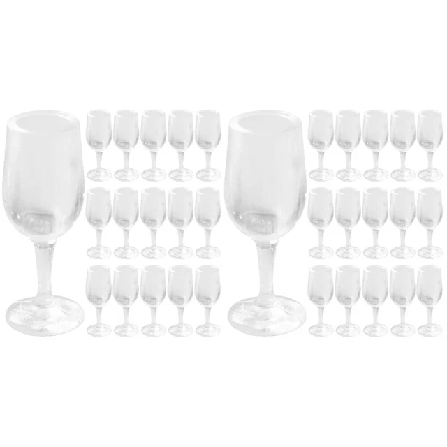 40 ud. vaso en miniatura resistente al desgaste gases en miniatura pro diseño de casa de muñecas