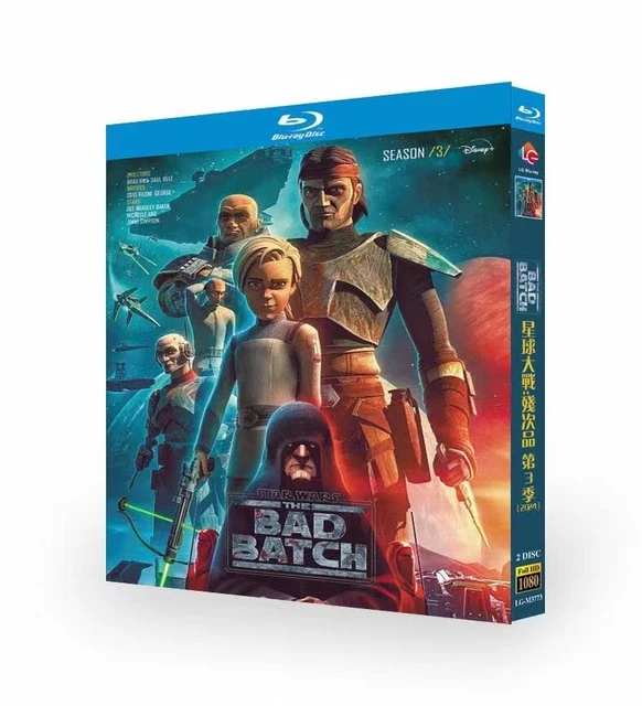 STAR WARS THE Bad Batch Season 3 (2024) Bluray TV Series BD 2 Disc All Region 24.63 PicClick CA