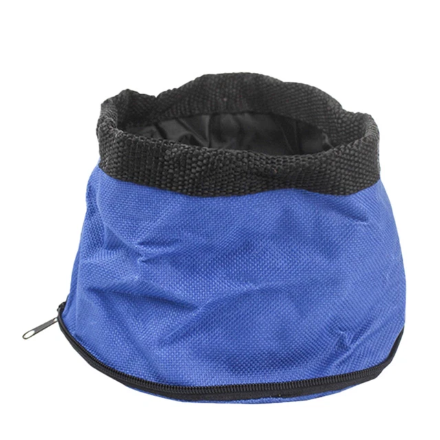 2 Pcs Pet Feeder Travel Folding Dog Bowl Foldable Water Bowls
