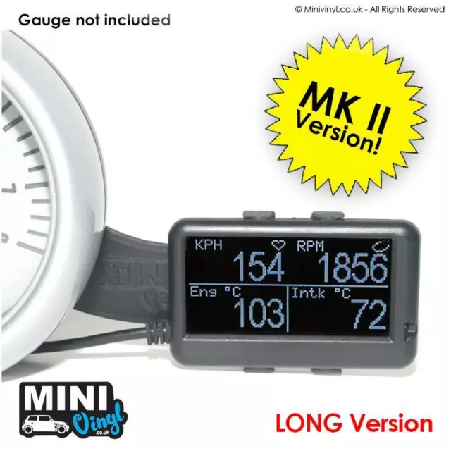 BMW Mini (GEN1 R50, R52, R53) UltraGauge Clock Mount (LEFT or RIGHT)