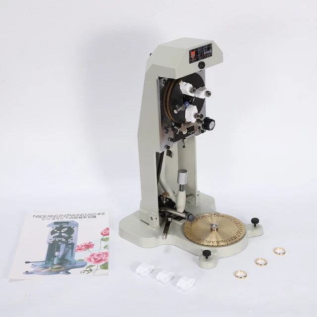 Ring Writing Machine INSIDE RING ENGRAVER Machine Graviermaschine Engraver Cutter Gravograph ...