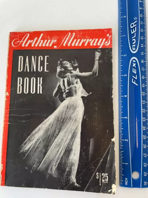 Arthur Murray's Dance Book, with private lesson certificate, 1946,  94 pp 3