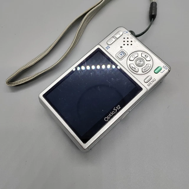 Pentax Optio S12 12,0 megapixel fotocamera digitale compatta argento testato 17