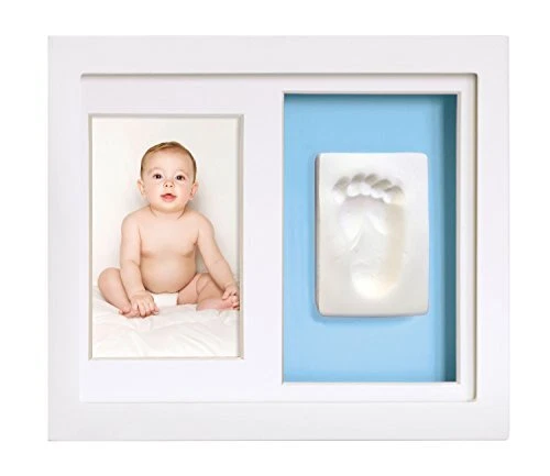 Baby's Footprint or Handprints Kit DIY Picture Frame Keepsake, Newborn Nurser...