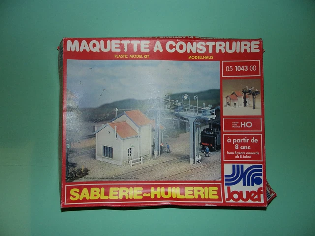 Jouef, sablerie-huilerie, Réf 1043, maquette à monter, HO