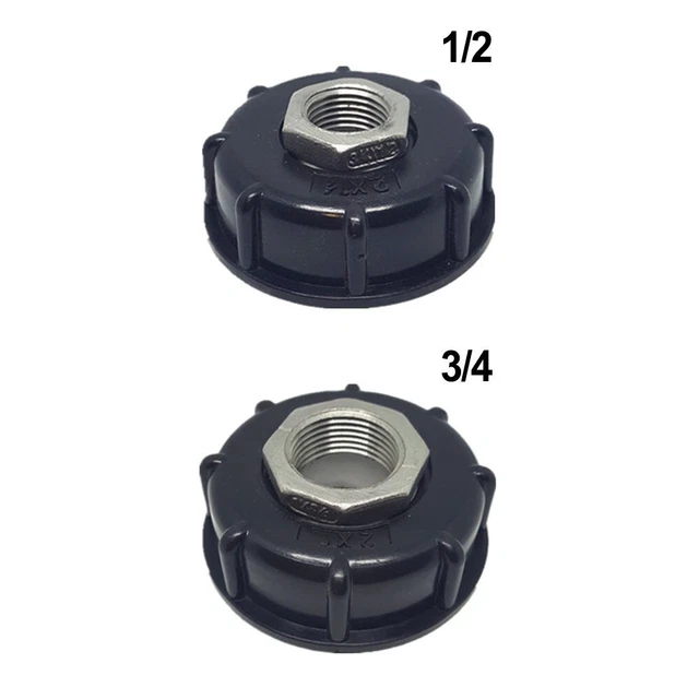 Reliable IBC Tank Accessories Metal Pipe Fittings with Valve Internal Thread