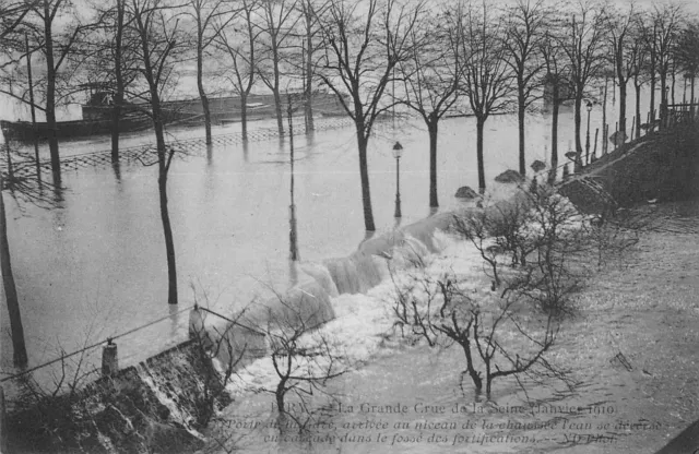 Cpa 94 Ivry Floods Grande Crue De La Seine