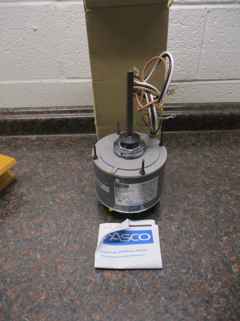 Fasco D783 1/4 HP 48 Frame Motor 208/230Volts 1625RPM 1.58Amps 50/60Hz 1 Speed