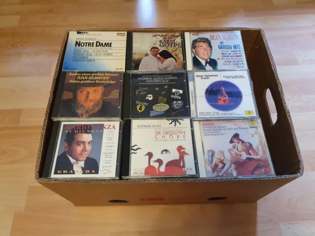 Großes Musik Cd Konvolut / Sammlung /  180 Stk. /  Diverse Genres