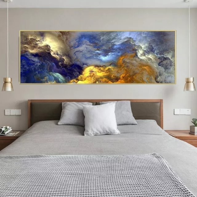 Inspire and Delight with Abstract Cloud Canvas Wall Picture Home Decor