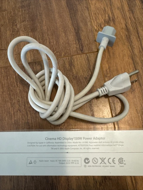 150W POWER ADAPTER Rated For Apple Cinema HD 30