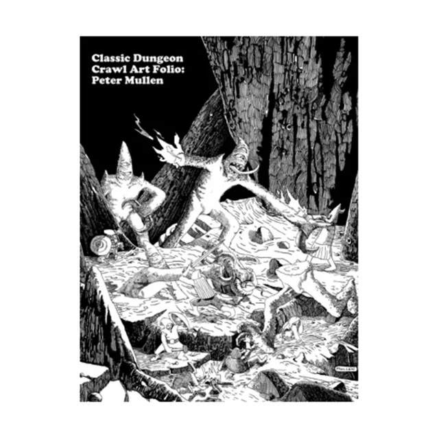 GOODMAN GAMES DCC RPG Classic Dungeon Crawl Art Folio - Peter Mullen NM