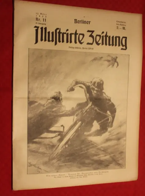 4432 Berliner Illustrierte Zeitung 1922 Nr. 11  12. März  1922 * Theo Matejko