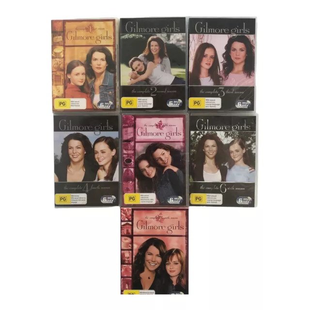 GILMORE GIRLS The Complete DVD Series Seasons 1-7 : 42 Discs : Region 4