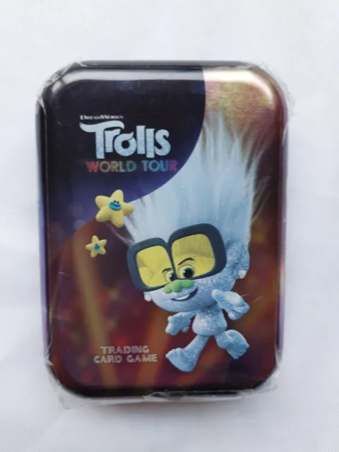 Trolls World Tour Trading Card Game Two Tins X40 Cards Each Brand New Sealed 2