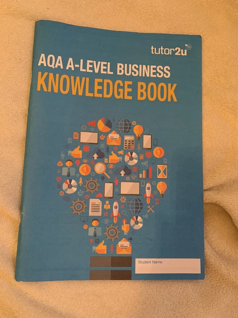 A LEVEL BUSINESS Aqa Knowledge Book! Revision Tutor2U £4.00 - PicClick UK