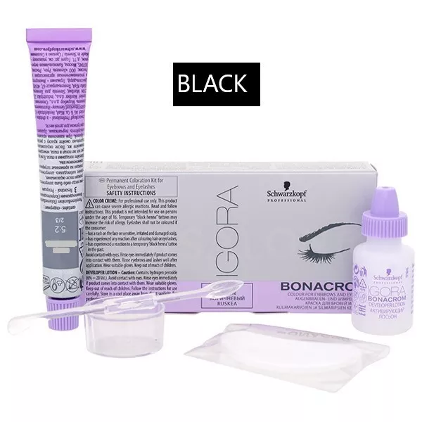 SCHWARZKOPF Igora Bonacrom Dye Professional Eyelashes-Eyebrows Original Set